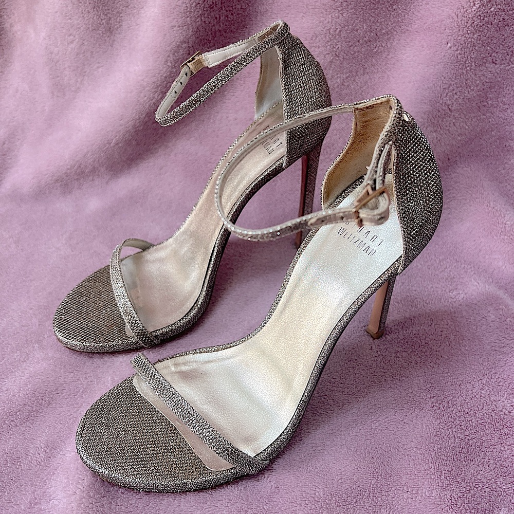 Stuart Weitzman Nudist High Heel Sandals